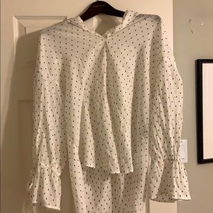 White spotted tunic